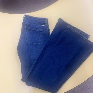 KanCan Dark Blue Flare Jeans